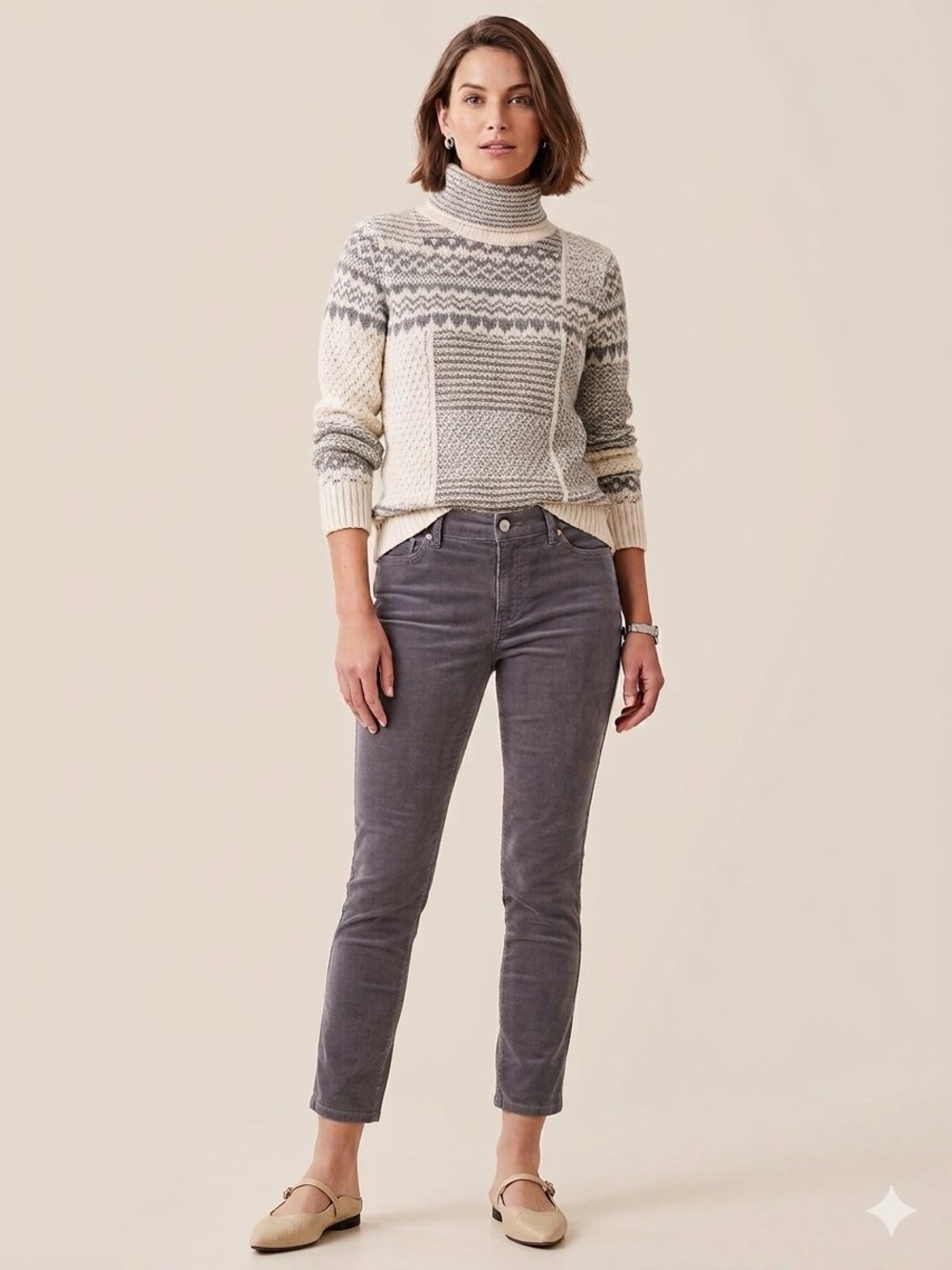 White House Black Market Women's The Skimmer Jeans in Velvet Gray